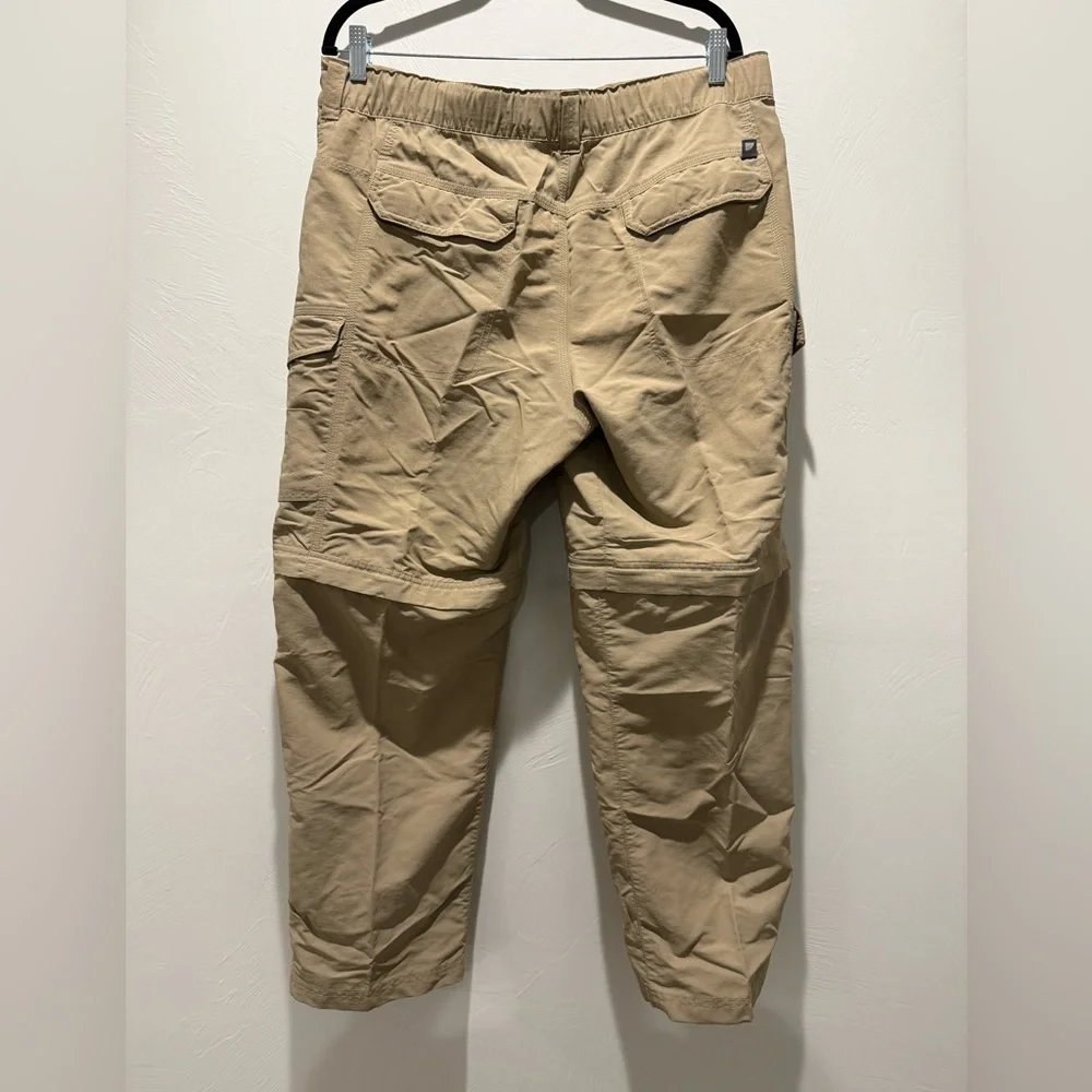 The North Face Tan Cargo Pants with Articulated Knees